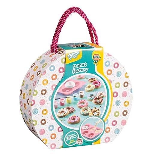 Totum-Creativity Donut Factory dagar: pyssel munkar från gips