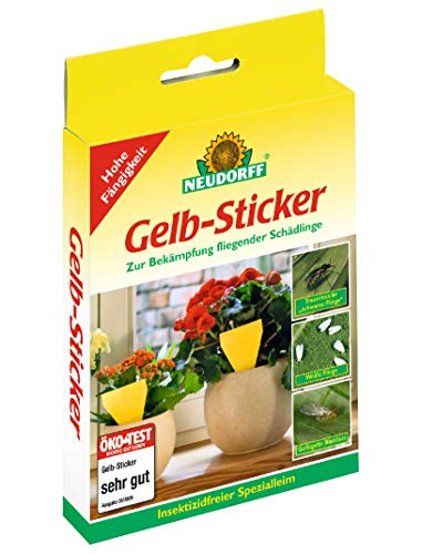 Neudorff Gelb-Sticker 10 Stück-1PACK