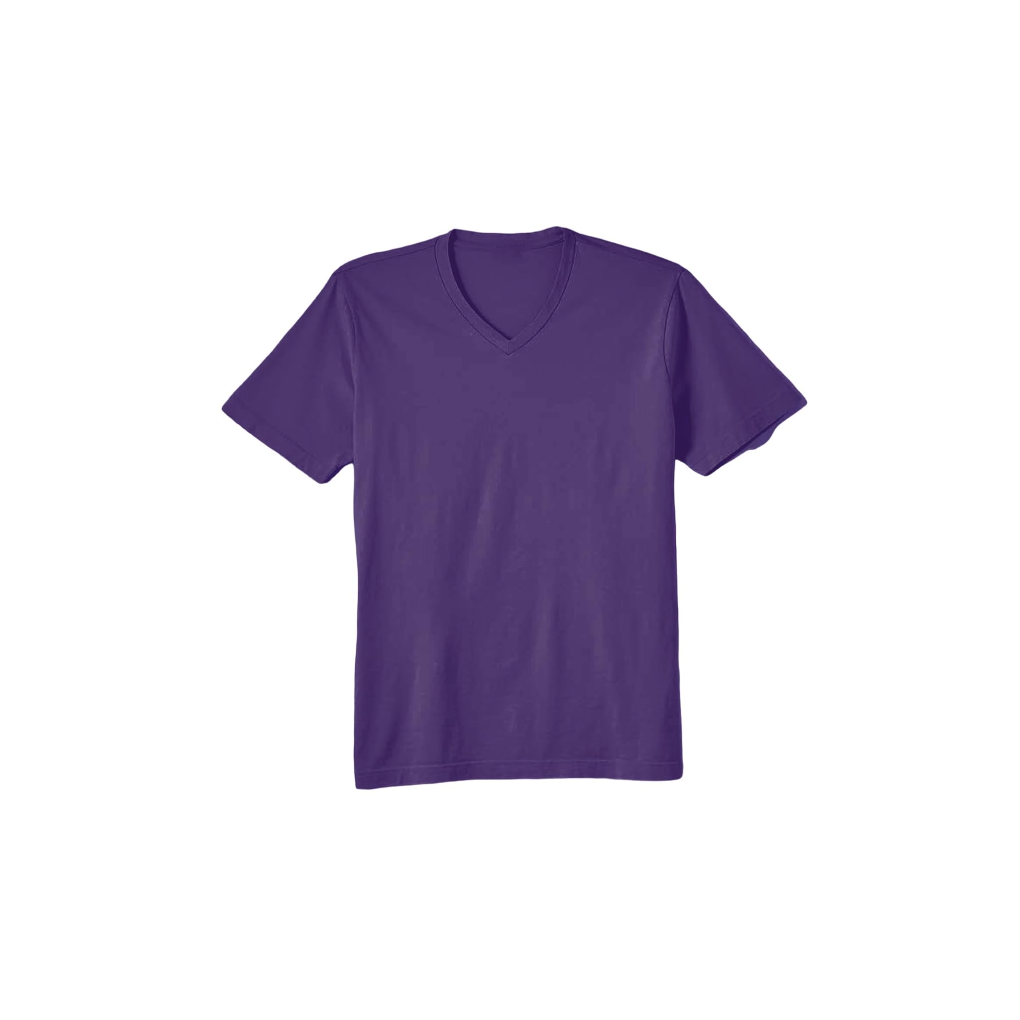 Men's Basic V Neck T-Shirt, T-Shirt, Menswear, Multi-Color, PL2101