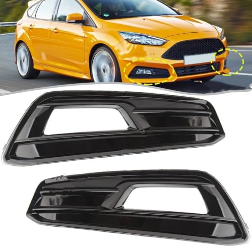 Feux brouillard Ford Focus ST 2015-2018 avec cache grille de pare-chocs avant complet