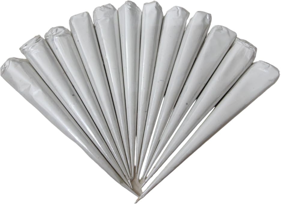 White Glue Cones for Arts And Crafts And Lippan Art and Decorat, Pack of 2 (12 Cones)