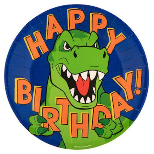 Large Dinosaur Plates Table Decoration Party Supplies Special Events 10 Count