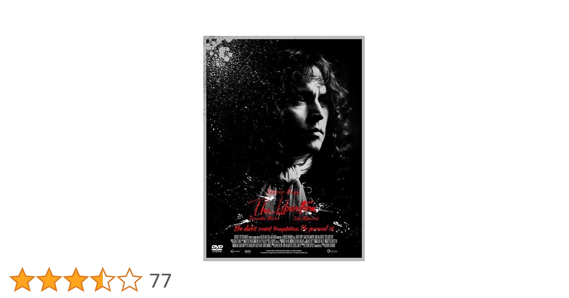 Amazon.co.jp: リバティーン [DVD] : ジョニー・デップ