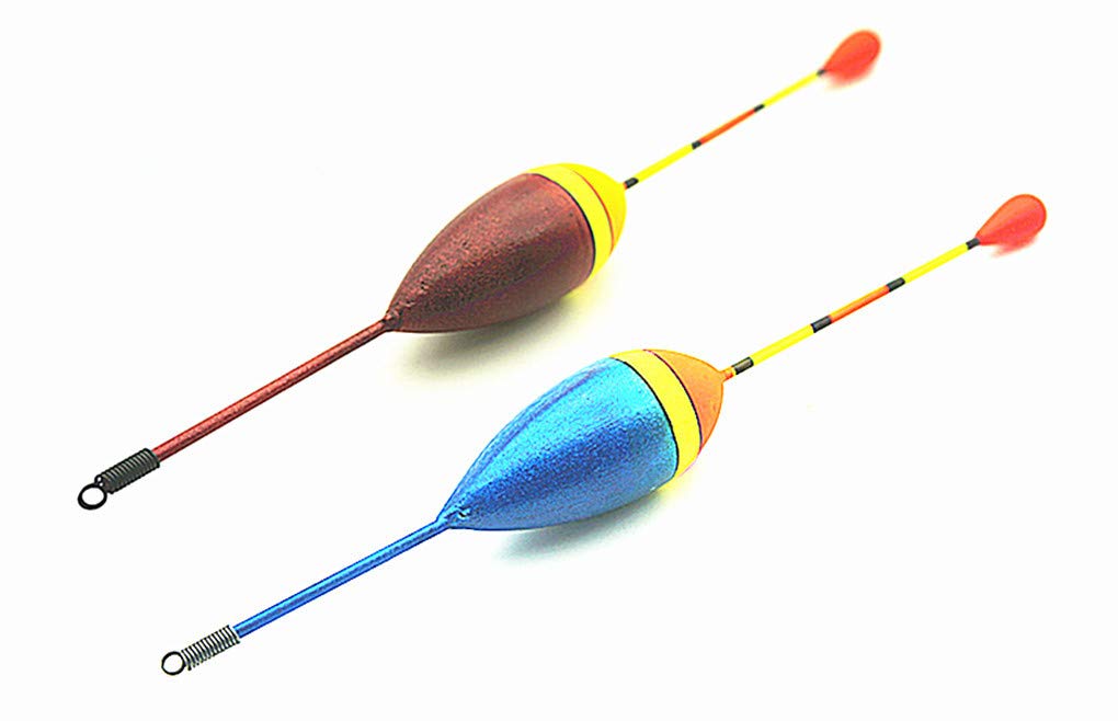 Toasis 10pcs Fishing Slip Bobbers Cork Drift Floats