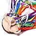 DILIMI Rainbow Hand Ribbon Kite Baby Sensory Toys Waldorf Hand Kite Montessori Learning Toy Cloud Rainbow Hand Kite Set of 2 Gift for Kids