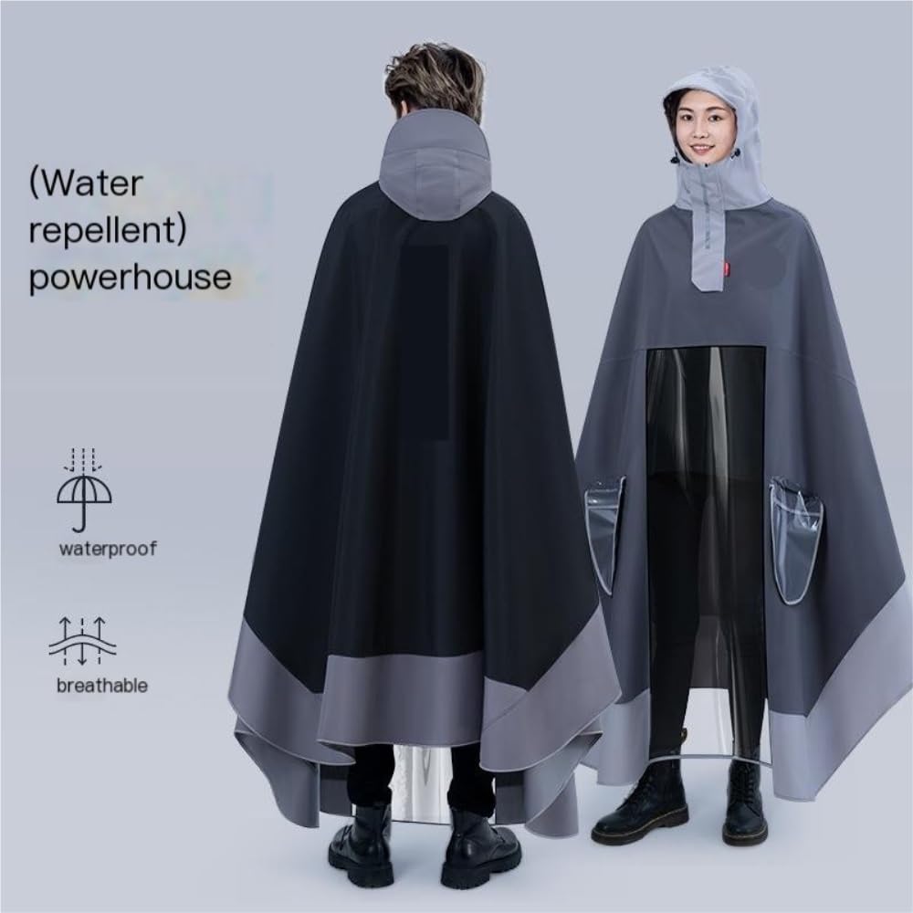 Poncho de Pluie Long, imperméable et épais for Moto, vélo