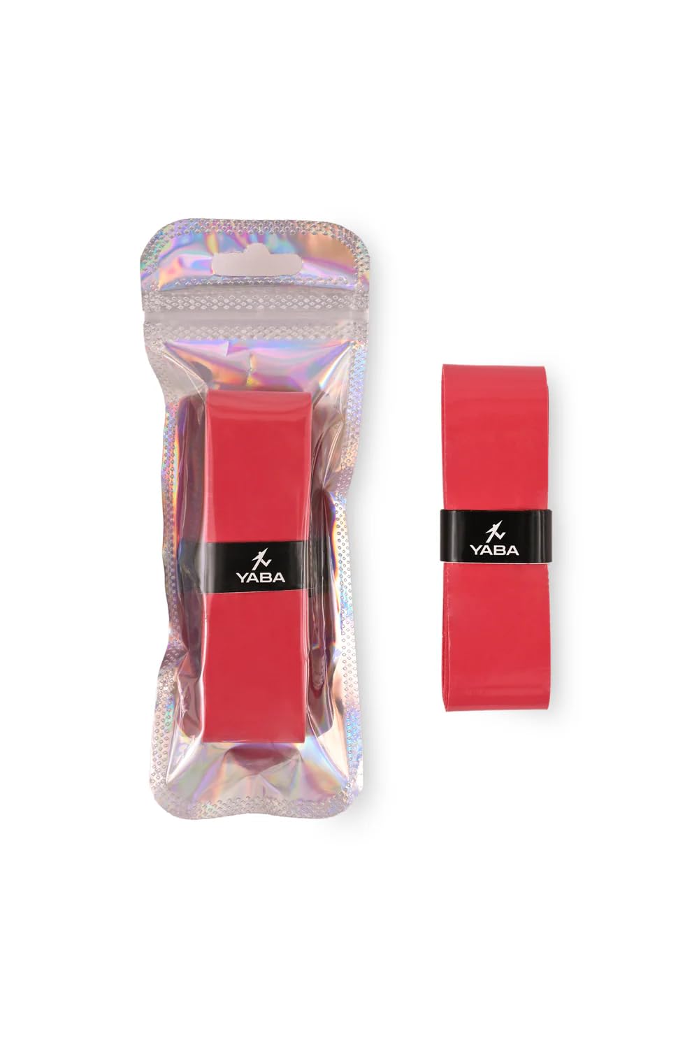 Yaba Pickleball Overgrip, Premium Racquet Grip for Enhanced Control and Comfort, Red (Pack of 3) (Red) 1