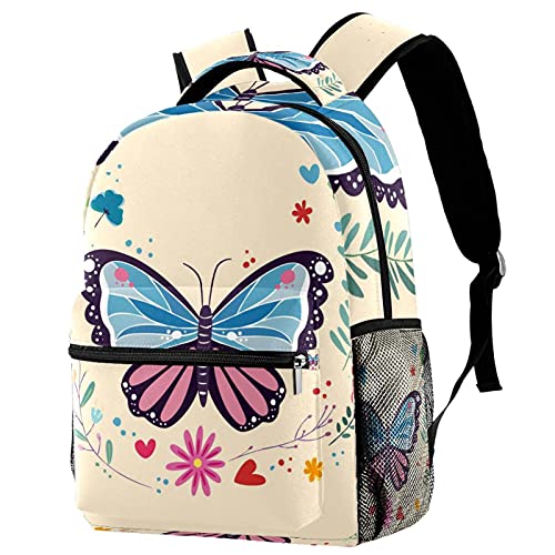 Sac à dos voyage et école au style décontracté avec imprimé paysage original