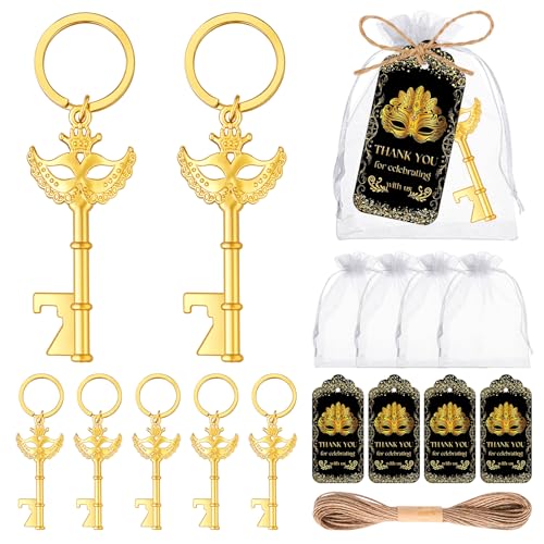 Décapsuleur masque couronne 50 pcs pour sublimer une table de fête sans effort