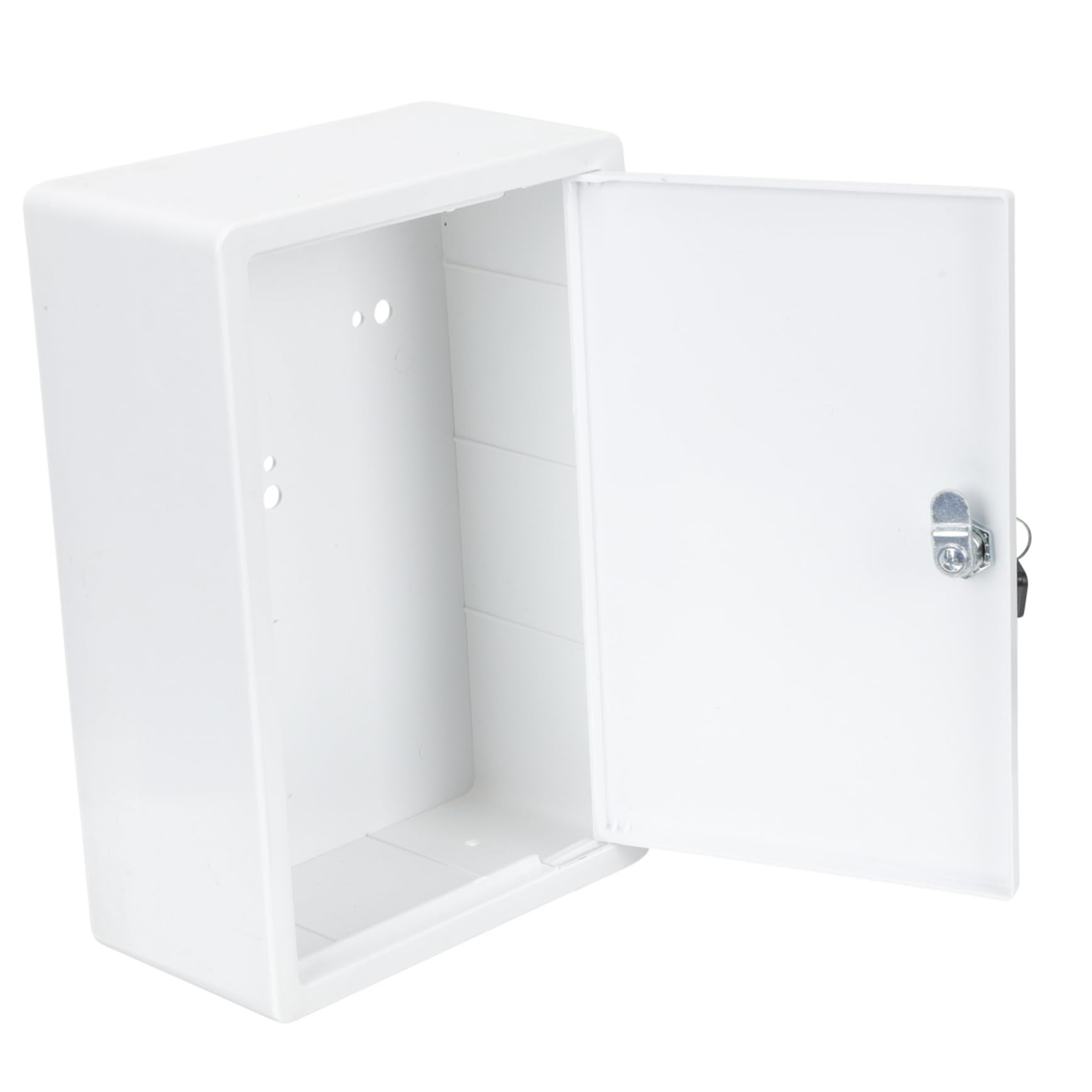 VILLCASE Wall Mounted Milk Box with Lock Portable Plastic Case for Secure Milk Package Storage Space Saving for Outdoor Use Durable Hanging Design