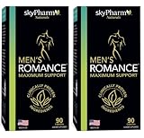Men's Romance by SkyPharm - with Tribulus Terrestris, Fenugreek, & Longjack Root - 2 Pack