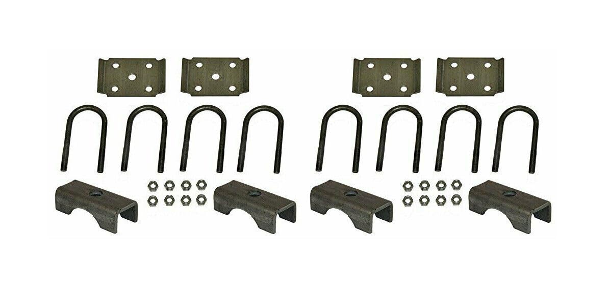 Everything for trailers, RVs and trucks and more - Tandem Trailer Springs Over-Under Conversion Flip Kit 3500# Axles 2.375