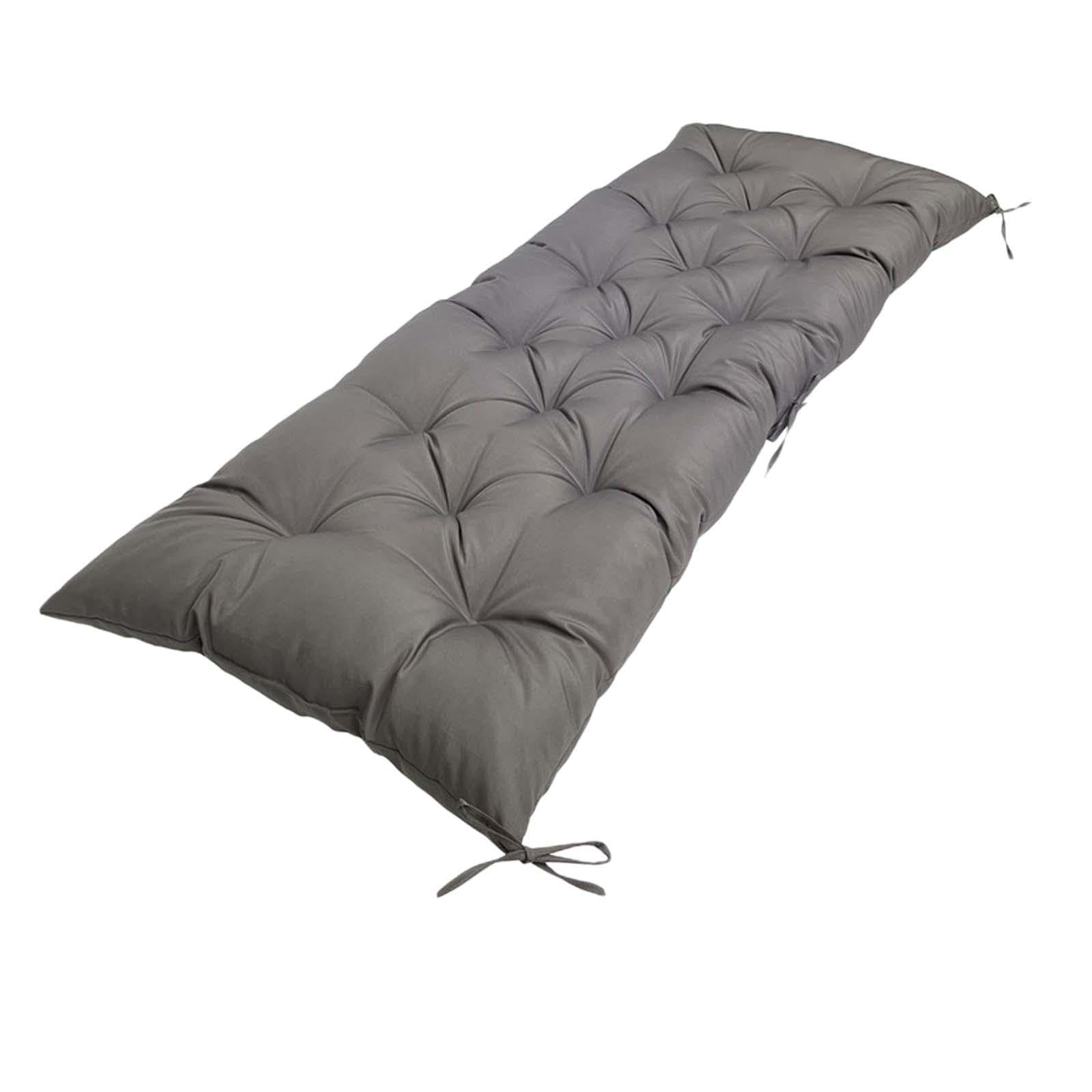 Patio Cushion Lounger Seat Cushion for Bench Outdoor Furniture Porch Rockers Dark Gray|Home & Garden | Yard, Garden & Outdoor Living | Patio & Garden Furniture |1 Bench Cushion-image-29
