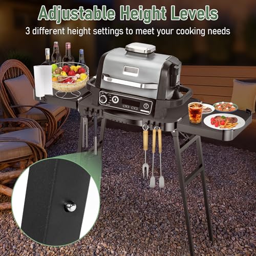Image of Pizza Oven Table Compatible with Ninja Woodfire
