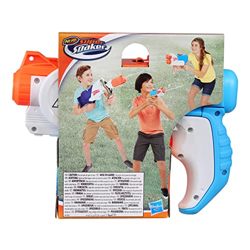Nerf Super Soaker Piranha Water Blaster, Wasser einfüllen, anvisieren und starken Strahl abfeuern, für Wasserschlachten im Freien geeignet, Wasserpistole als Geschenk