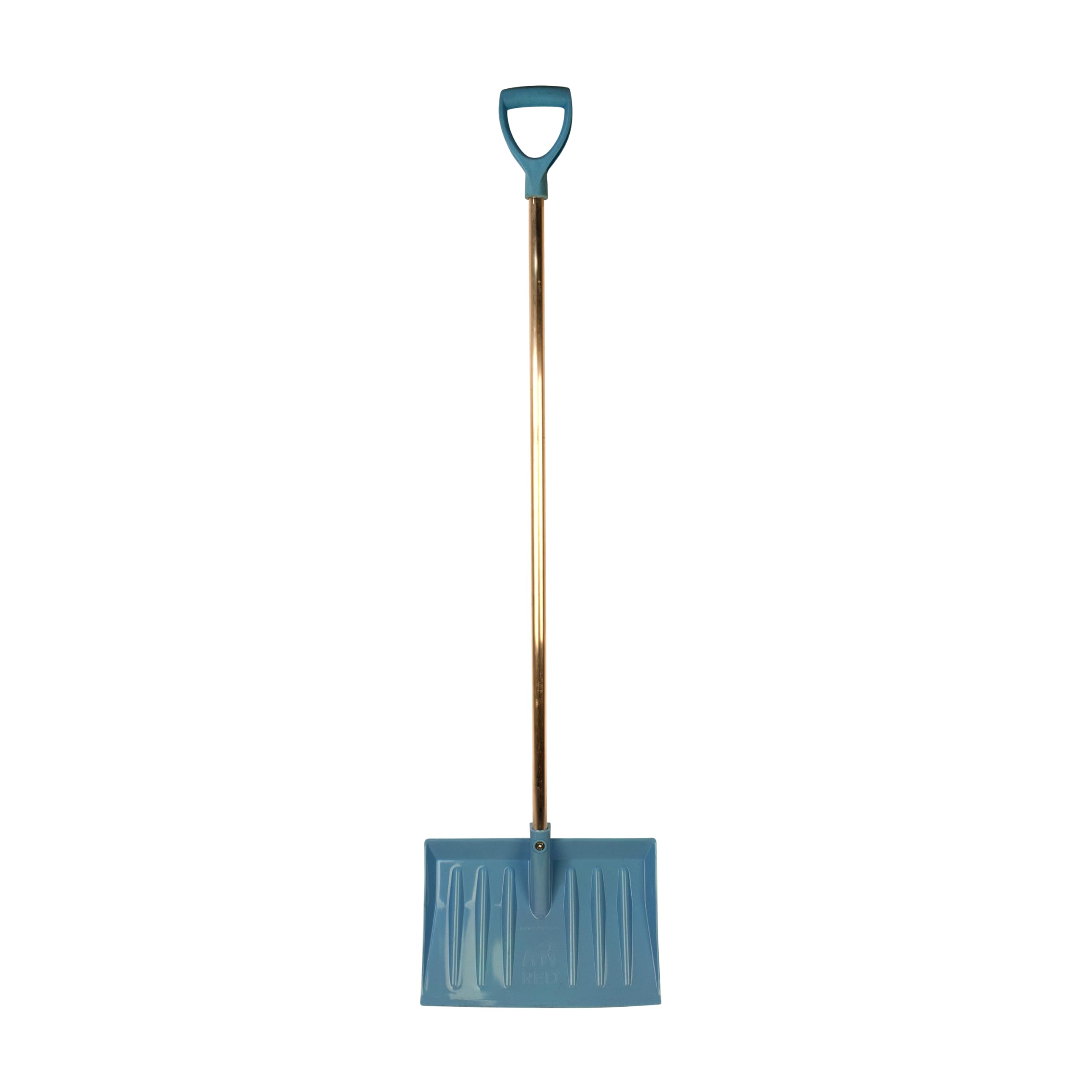 Red Gorilla Multi Shovel with D-Grip Handle Multi-Purpose Spade Lightweight Tool for Mucking Out Stable Garden Compost or Snow Shovel (Sky Blue)