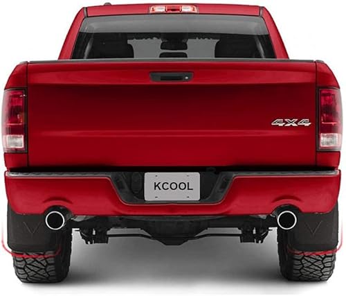 Miniatura 5 de RMOURTEKK Solapas de barro de alta calidad compatibles con Dodge Ram 2009-2018 1500 2500 3500 sin guardabarros OEM Custom Front and Rear Mud Guard