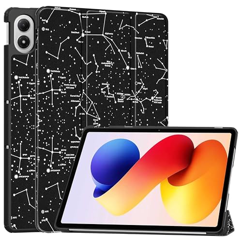 Image of ProElite Case Cover for Redmi Pad 2 Pro 12.1 inch Case, Slim Trifold Flip case Cover for Xiaomi Redmi Pad 2 Pro 12.1 inch Tablet [Auto Sleep Wake Feature], Constellation