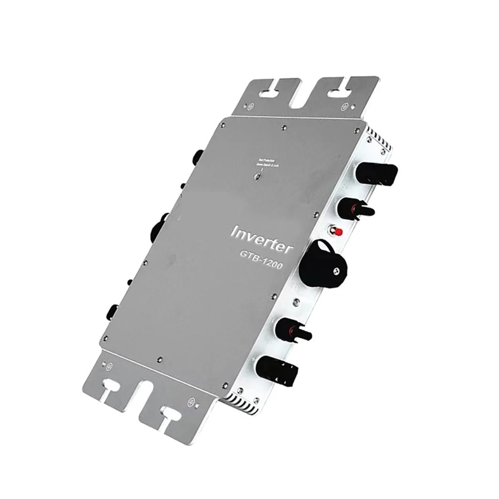 Micro Inverter fotovoltaico in Rete Inverter Solare da 1600 W, 1400 W e 1200 W, MPPT, CC 22-50 V a CA 220 V/110 V, convertitore Impermeabile IP65 for elettrodomestici(Silver1200W,110V)