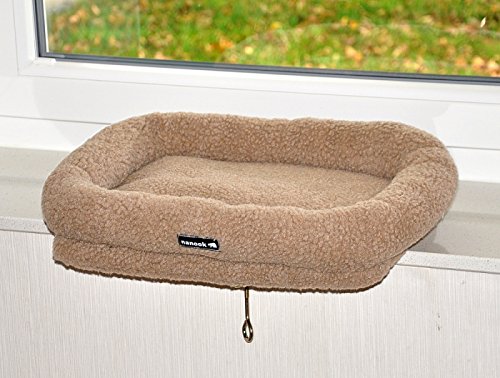 nanook Katzen Fensterbankliege Katzenliege für Fenster Liegemulde Sleepy,...