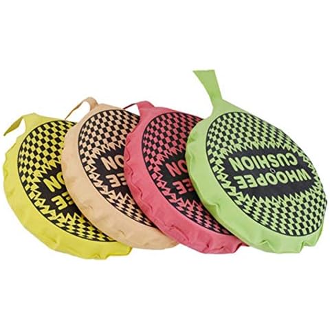 Luoji Whoopee Cushion, 1pcs Self-Inflating Whoopee Cushion, Classic Childs Kids Fun Prank Toy Ideal Joke Gift Christmas Stocking Filler Gift Present, Random Color Cover