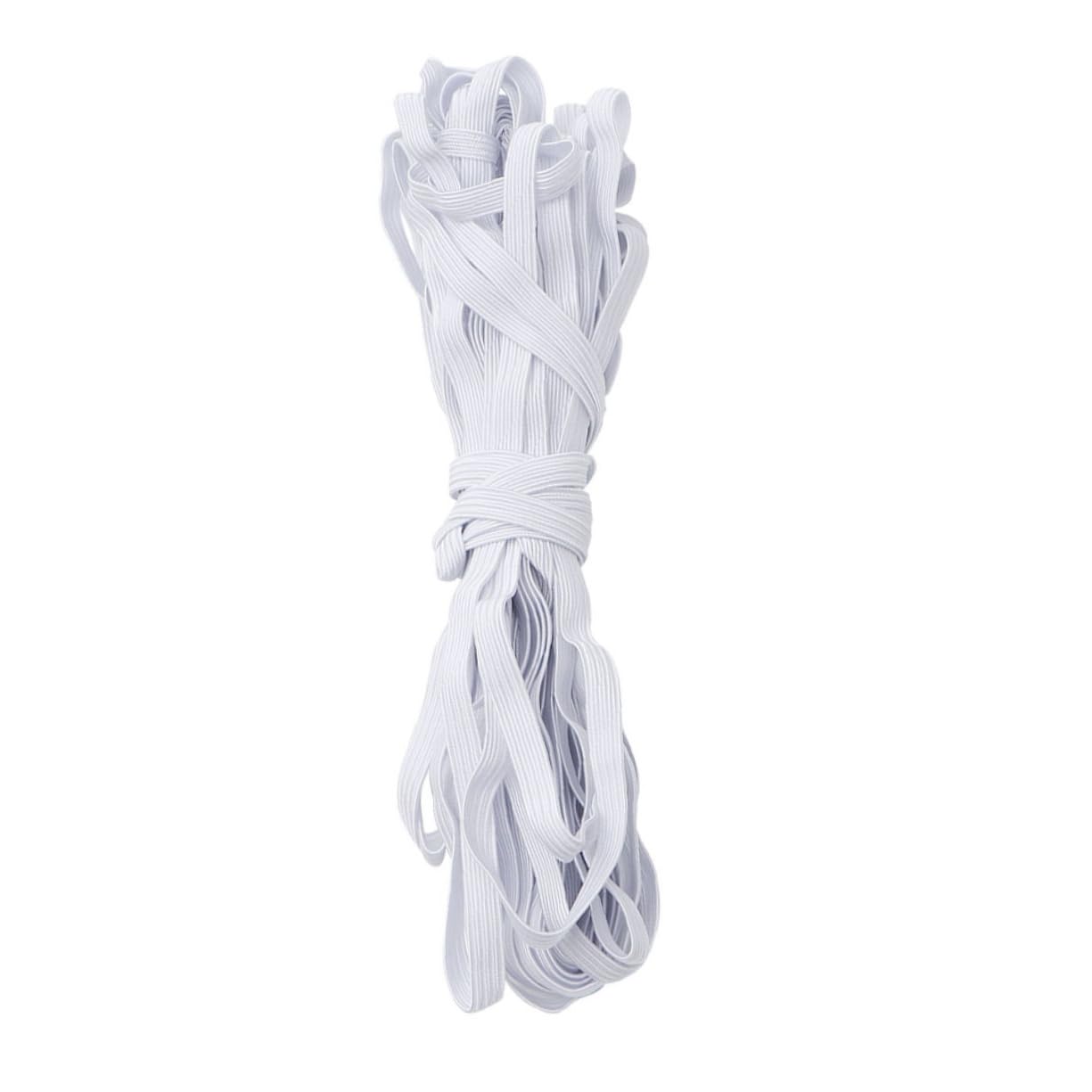 jojofuny 2 Banda Elastica Biancheria Intima Cordoncino Elastico per Cucire Biancheria Intima Abbigliamento Elastico Bande Accessori Elastico Fai da Te Ampia Fascia Elastica Bianca