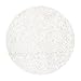 Produktbild Spirella Badteppich Badematte Duschvorleger Mikrofaser Hochflor | flauschig | rutschhemmend | geeignet für Fußbodenheizung |60 cm Rund | Weiß