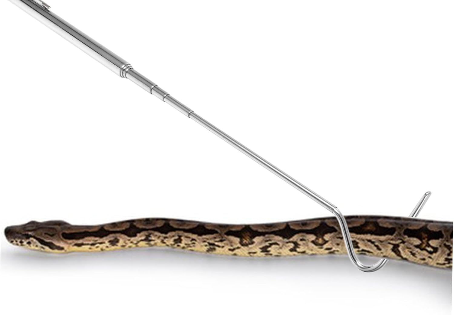 YARNOW Collapsible Snake Catching Tool Retractable Reptile Hooks Snake Catcher Tool