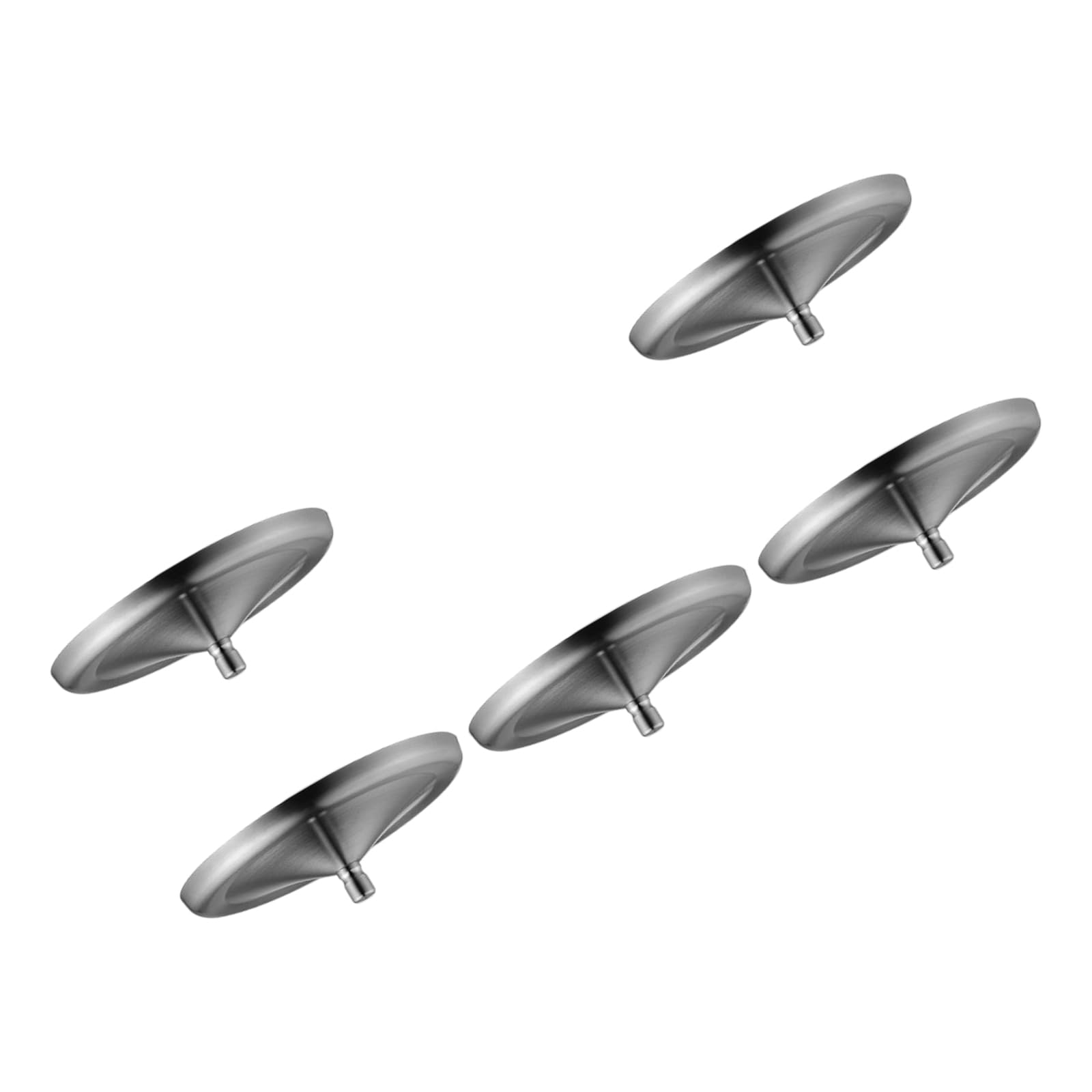 5Pcs Stainless Steel Shatterproof Cup Lid Easy to for Hot Drink Universals for Bottles and Mugs Hot Drink Lid