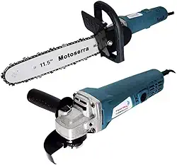 Kit Mini Motosserra Serra Eletrica E Esmerilhadeira Completo - 127 v