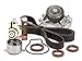 Evergreen TBK247WPT Fits 94-01 Acura Integra GSR Type-R VTEC 1.8 DOHC B18C1 B18C5 Timing Belt Kit Water Pump