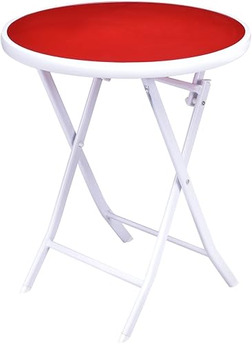 Miniatura 8 de Giantex Bistro Juego de mesa de 3 piezas Patio Bistro, mesa plegable y sillas al aire libre, juego de comedor de patio, juego de muebles de porche,