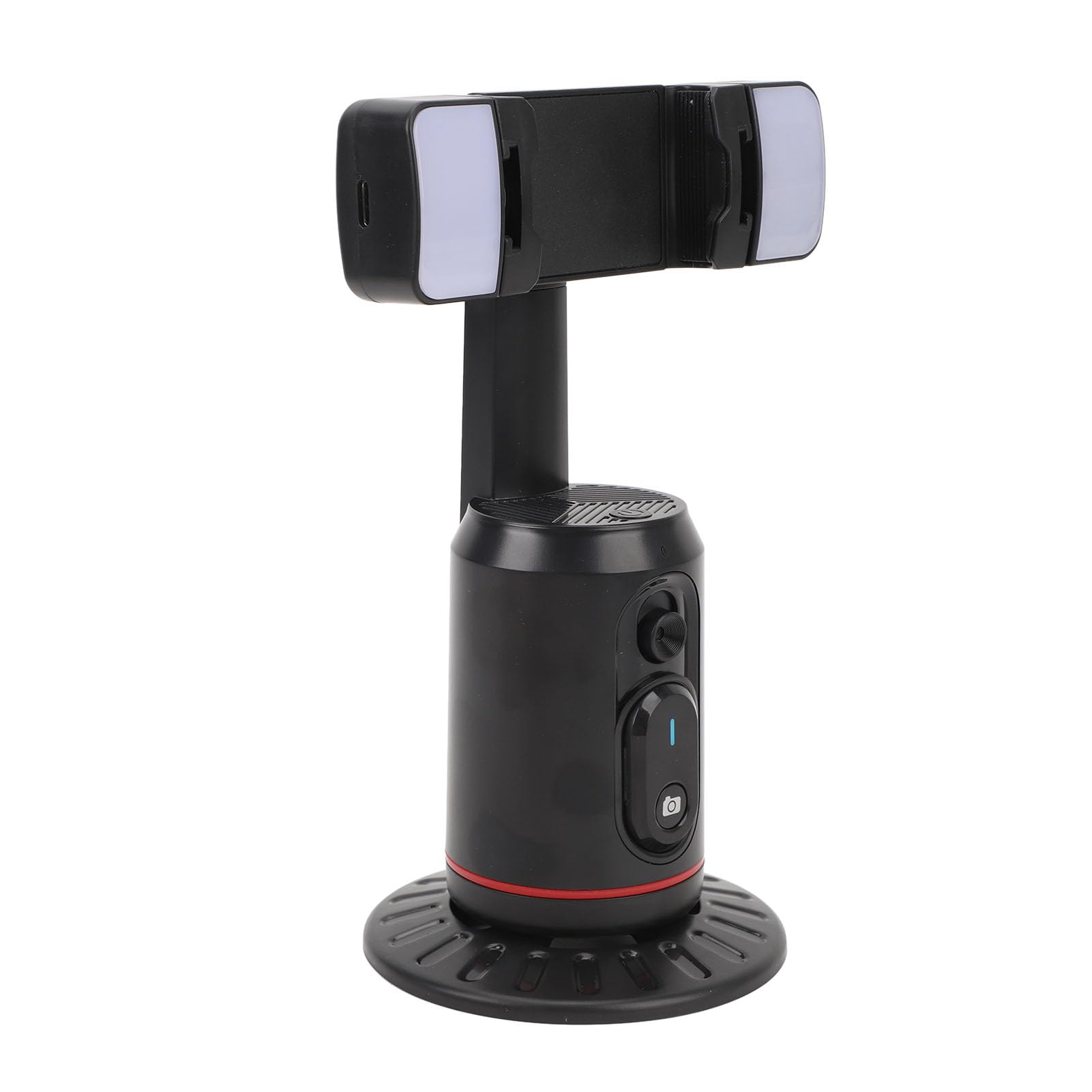 Supporto per Telefono con Localizzazione Automatica, Supporto | Supporto per telefono intelligente in movimento con 2 luci di riempimento, per Vlog in streaming live, supporto per
