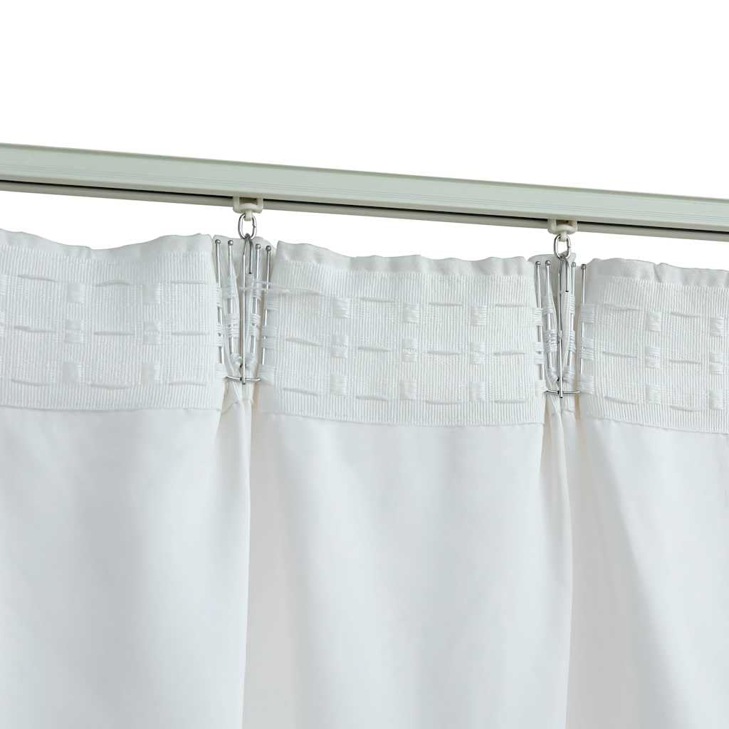 Set di 2 tende eleganti in pelle scamosciata in poliestere, per soggiorno, camera da letto e ufficio, lavabili in lavatrice con ganci in metallo per appenderla facilmente, senza tempo