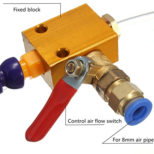 Mist Lubrication Coolant System, voor metalen CNC-draaibank frezen slijpen boren 2 bar Mist Lubrication Coolant System, voor metalen CNC-draaibank frezen slijpen boren 2 bar