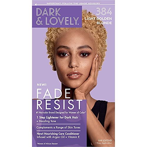 Dark & Lovely Color #384 Light Golden Blonde Pack de 6