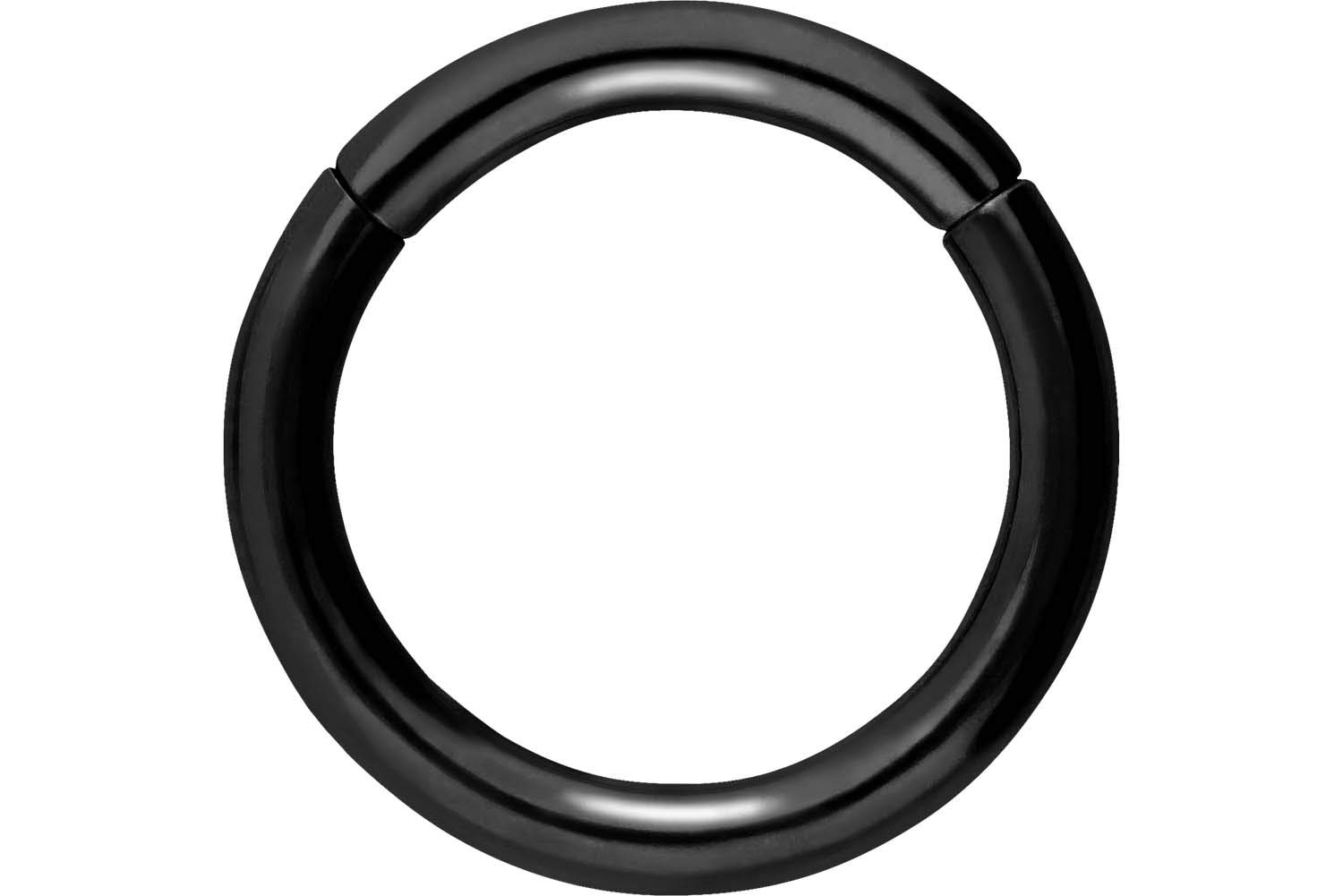 PIERCINGLINE Anillo segmento Clicker de acero quirúrgico – Piercing en oro, plata, rosa, negro o azul – para nariz, tabique, oreja, hélice o tragus — view 135