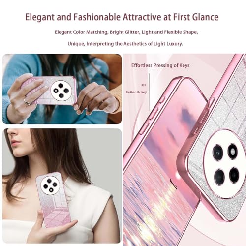YUECXIN Case for Oppo Reno 12F 4G/Oppo Reno 12 FS 5G (Reno12 F 5G) - Image 3