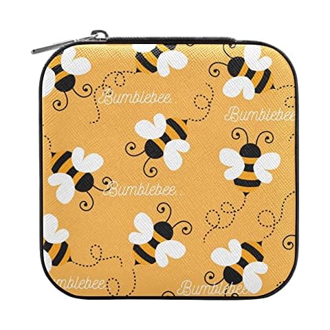 Quteprint Bumble Bees Mini Jewelry Organizer Cover
