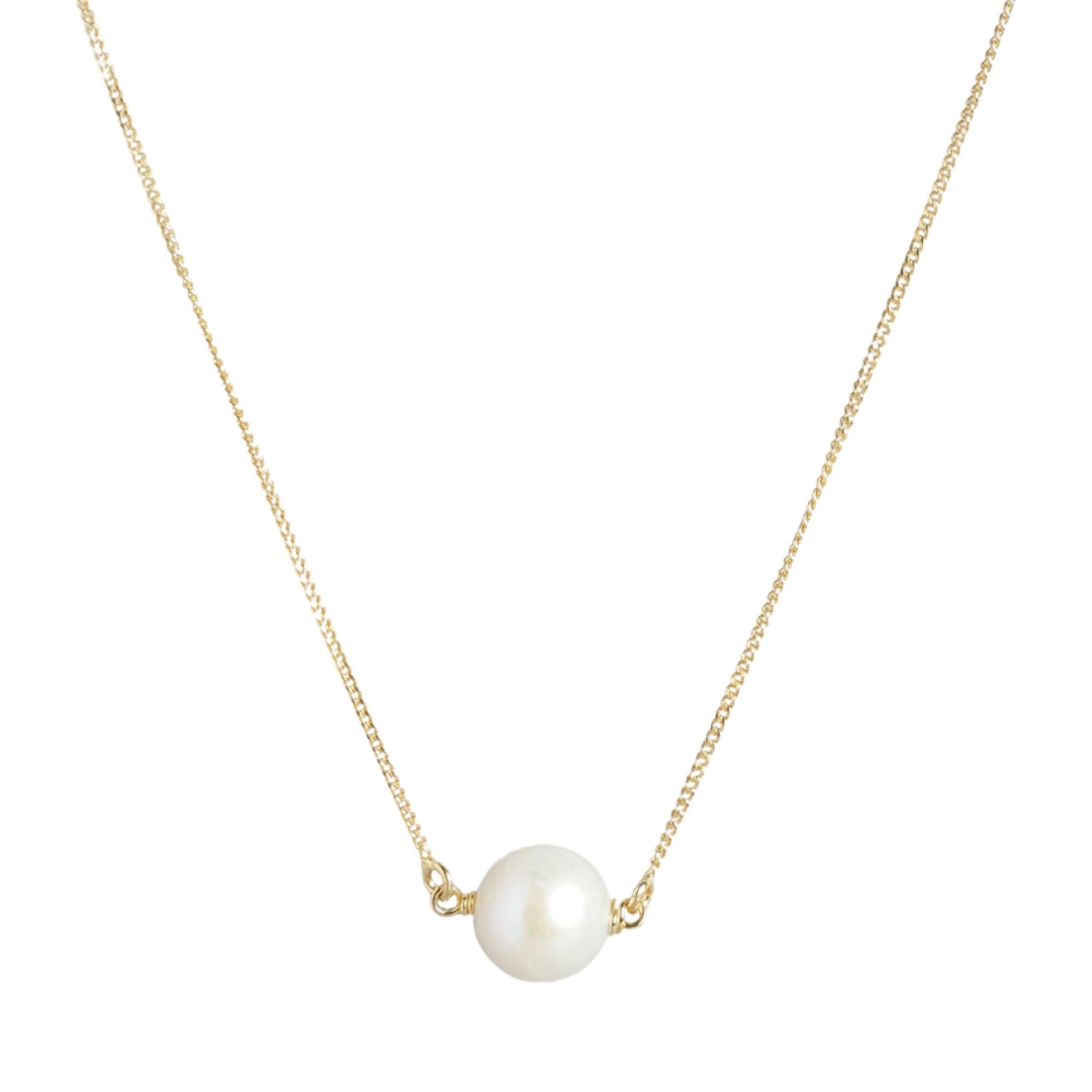 ZAVYA 925 Sterling Silver Elegant Pearl Anti Tarnish Gold Plating Necklace | Adjustable | Gift for Women and Girls | | With Certificate of Authenticity and 925 Hallmark (B0CL4WSGKG) Amazon Price History, Amazon Price Tracker