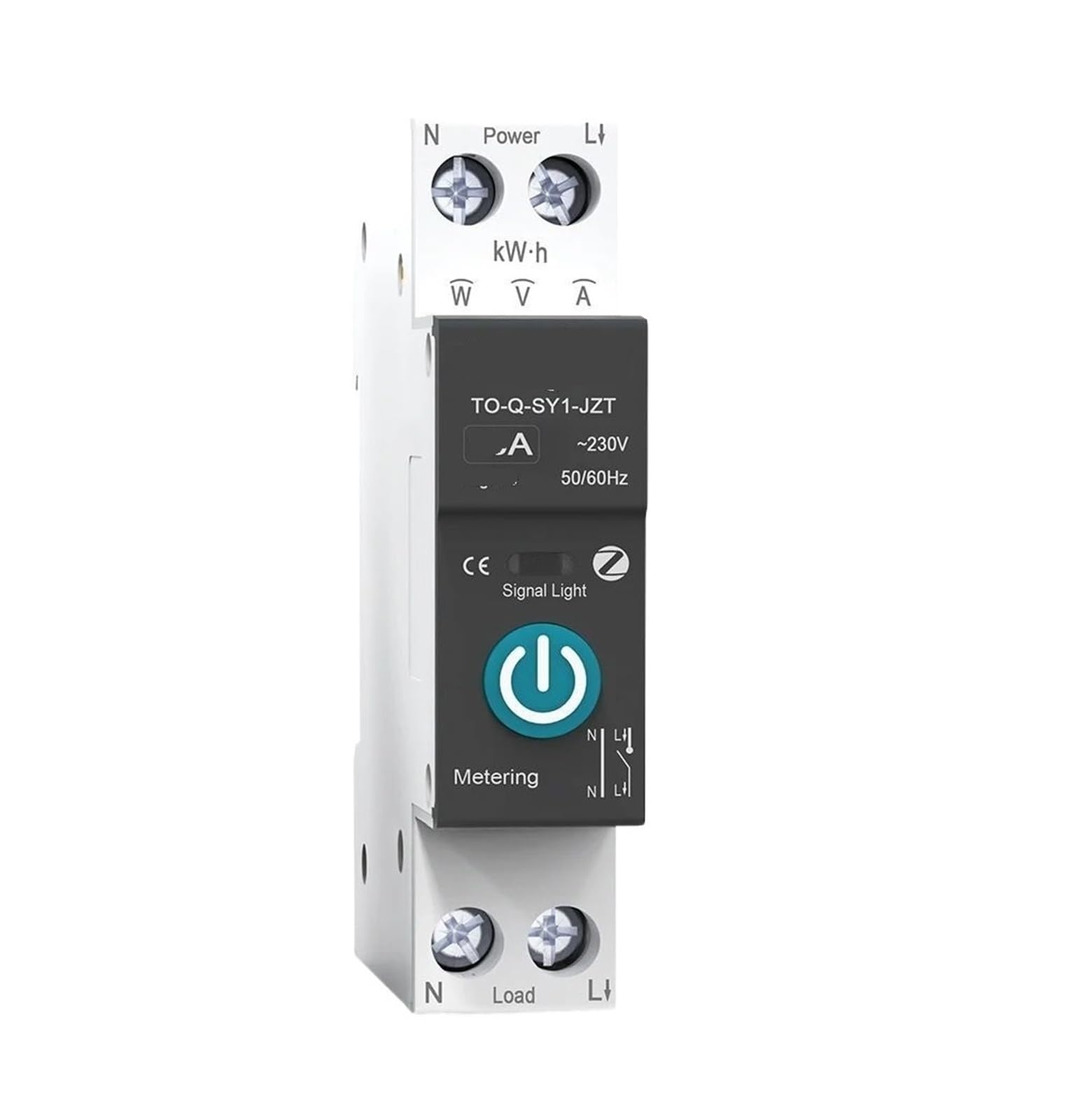 Disyuntor de medida SY1 interruptor magnético 1P 16A carril DIN 63A 4