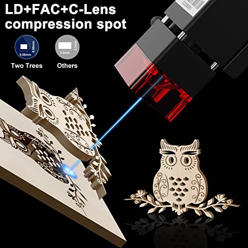 Tts-10 80W Laser Engraver Machine And 300 * 300Mm Honeycomb Laser Bed #TOP2