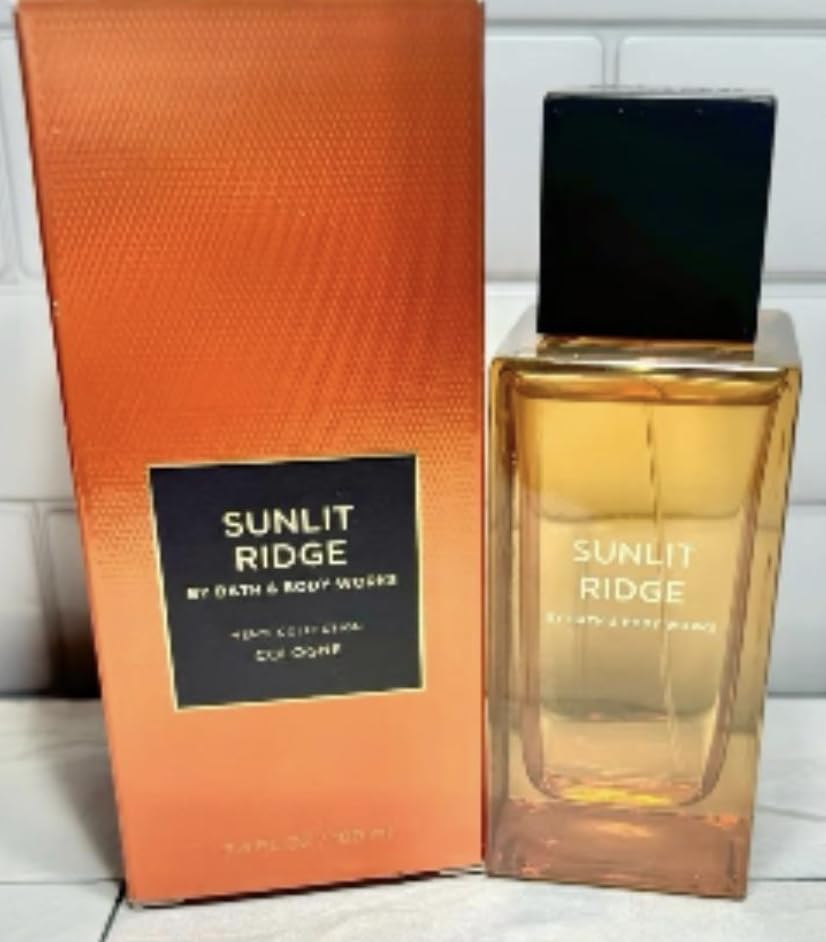 Sunlit Ridge Cologne Mens bath body fragrance 3.4 oz mens cologne