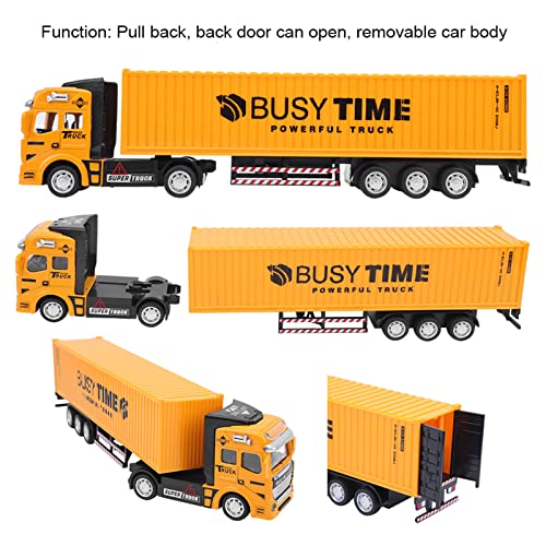 Camion porte-conteneurs miniature 1:48 haute simulation - 5
