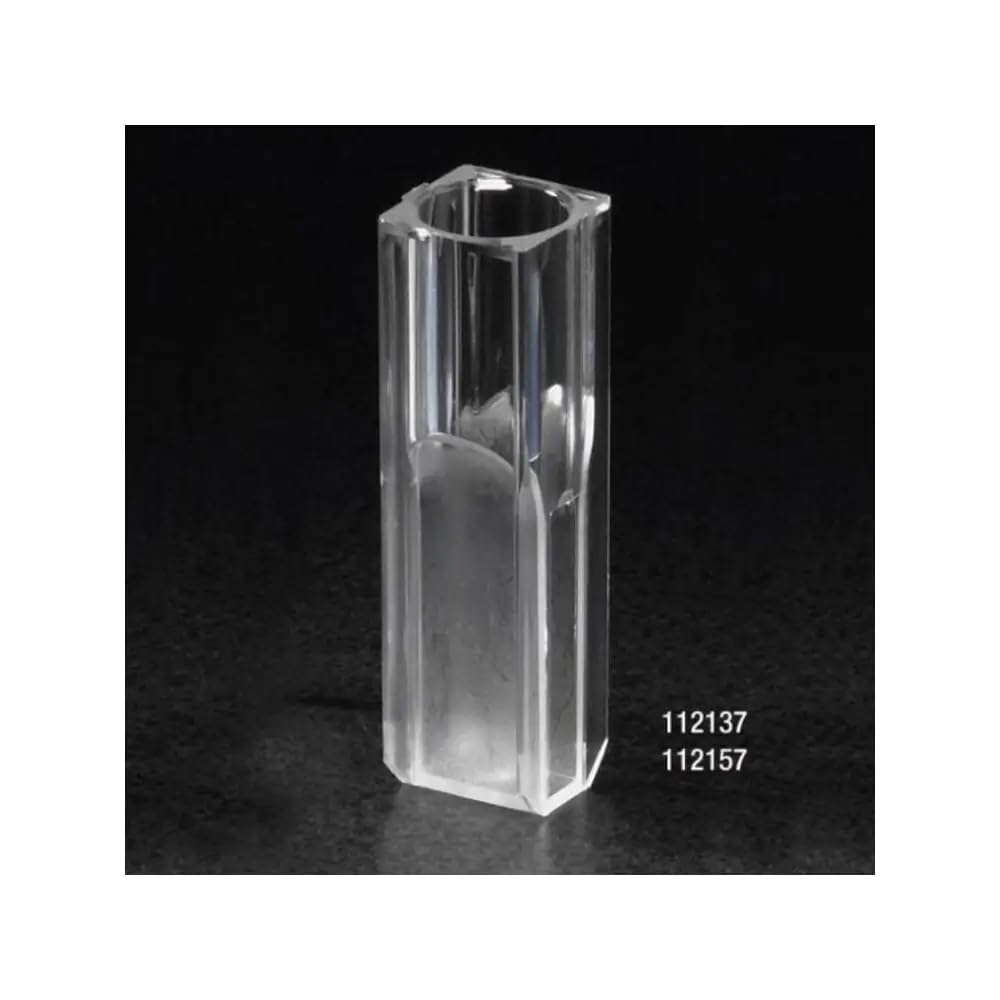 Spec. Cuvettes, Semi-Micro, 2 Sides Clear, 1.5ml, 10 Trays of 100/Unit