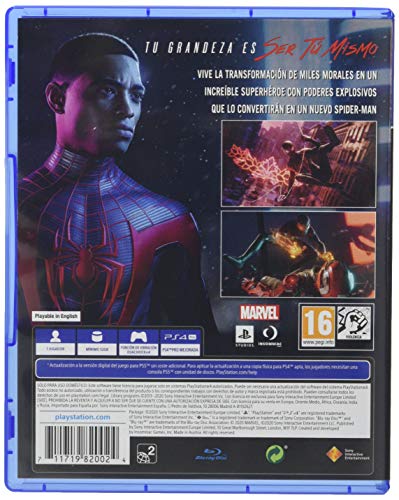 Spider-Man Miles Morales PlayStation 4 jeu monde ouvert action PS4 espagnol - 2