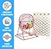 Regal Bingo - Jumbo Professional Bingo Cage - Includes Brass Cage, 75 Multi-Colored Ping Pong Balls, Master Board - for Large Group Games, Game Night, Bingo Hall, & Holiday Activities - 20 in - Red