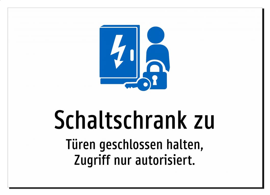 38846-DE-S-13 | Schaltschrank zu - Türen geschlossen halten, Zugriff