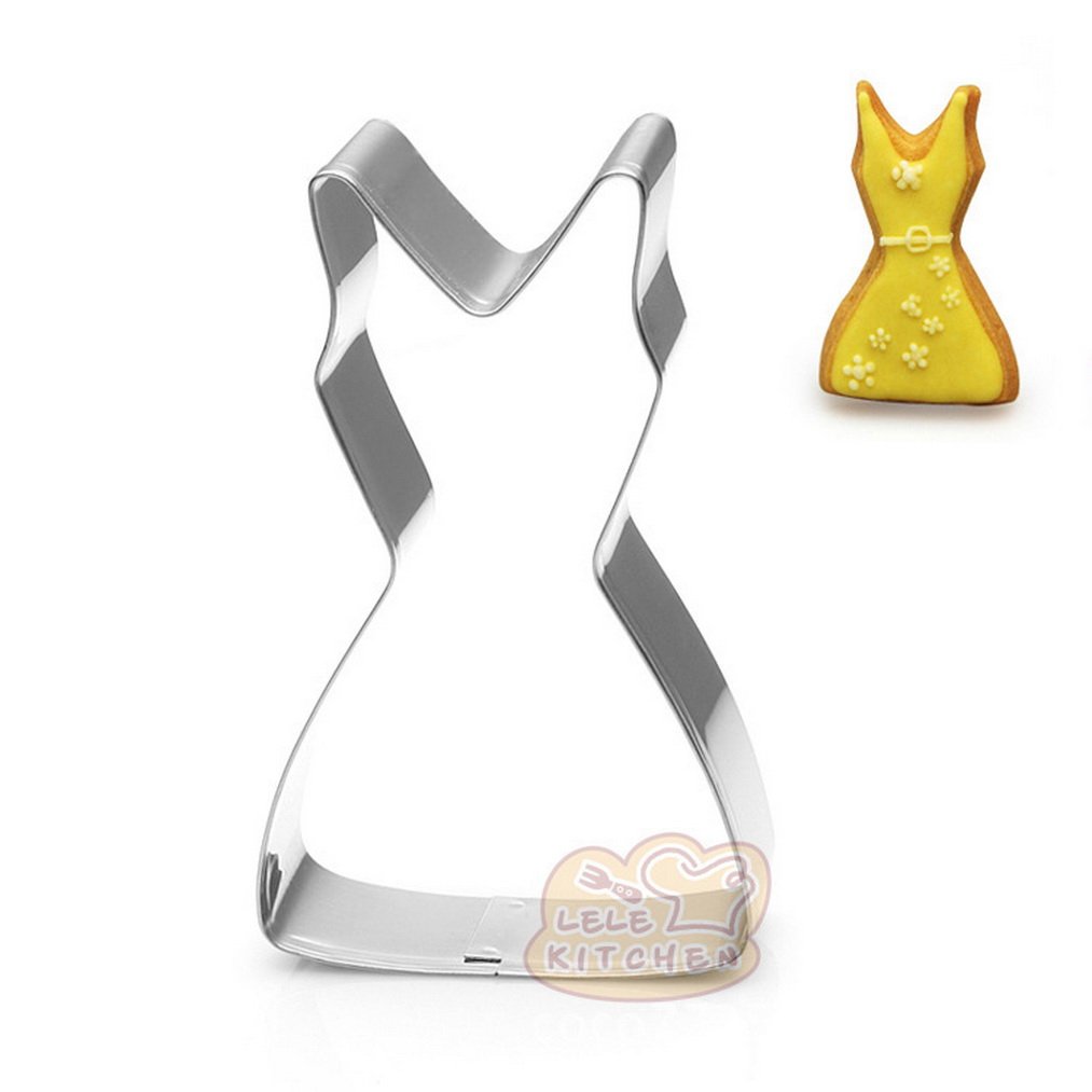 Acero inoxidable Utensilios de cocina cortador de galletas, acero inoxidable, Party, wedding dress 1