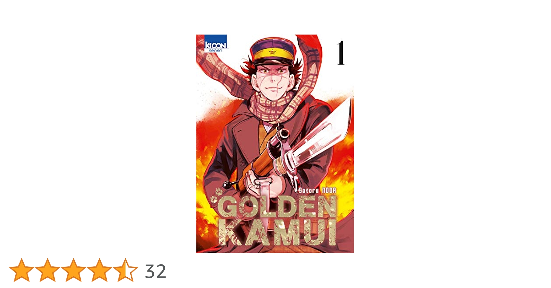 Golden Kamui T01 (01) : Noda, Satoru, Ludmann, Sébastien